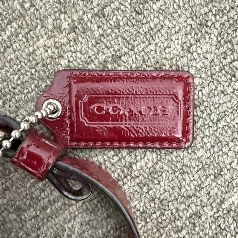 Coach Burgundy Crossbody Bag - Picture 3 of 10